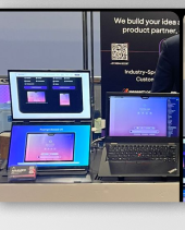 Exhibition Laptops setup